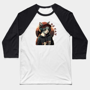 Dj Cat Baseball T-Shirt